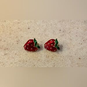Strawberry Stud Earrings
